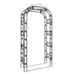 Garden Arch Patio Pergola Outdoor Balcony Terrace Backyard Black Steel Vidaxl. Fixed Price $192.99.