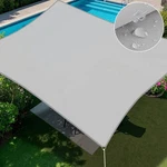 5-24FT Waterproof Sun Shade Sail Rectangle Shelter Cover Canopy Patio Yard Gray. Fixed Price $134.94.