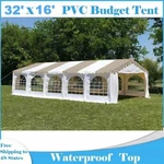 32'X16' Budget Pvc Wedding Party Tent Canopy Shelter Outdoor Gazebo - Sand White. Fixed Price $649.99.