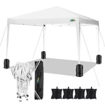 Cobizi 10X10 Pop Up Canopy With 4 Sandbags, Easy Set Tent, Instant Outdoor. Fixed Price $128.37.