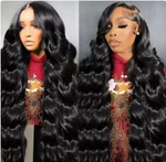 28 Inch 6X4 Raw Brazilian Human Hair Transparent Lace Front Pre Plucked Knots. Fixed Price $149.99.
