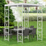 2X2M Garden Gazebo Arch Metal Pergola Trellis Wedding Party Shelter Tent Canopy. Fixed Price $149.90.