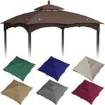 10X12FT Canopy Replacement Top For Lowe's Allen Roth Gazebo #GF-12S004B-1, Two. Fixed Price $91.70.