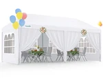 Quictent 10'X 20' Party Gazebo Wedding Canopy With Side Walls & Windows. Fixed Price $100.00.