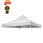 Rinling Canopy Replacement Top, 10X10FT Pop Up For Feet, White. Fixed Price $69.98.