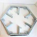 6PC Way Shaped Canopy Fitting Patio Garden Trellis Booth (fta) 3/4" Pipe. Fixed Price $46.98.