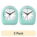 Sharp 2-PACK Mint Small Travel Alarm Clock Battery Operated Quartz Analog. Fixed Price $9.42.
