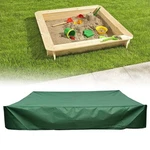 Green Sandbox Cover, Square Canopy With Drawstring, Sandpit Pool Cove.... Fixed Price $30.71.