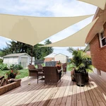 Patio Paradise 11 X Sun Shade Sail Triangle Canopy Cloth Fabric. Fixed Price $34.82.