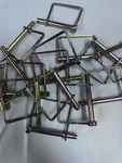 Lot Of 100 - Goliath Industrial 5/16 Square Trailer Lock Pin SCPTC516. Fixed Price $69.99.