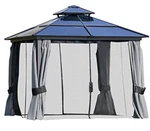 Out Sunny Replacement Mosquito Netting For 10FTX10FT Hard Top Gazebo Black U1L. Fixed Price $45.95.