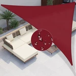 Red 5-24FT Waterproof Sun Shade Sail Garden Triangle Pool Yard Cover Anti-uv. Fixed Price $105.59.