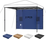 Pop Up Canopy Sidewalls With 4 Pockets - 2PCS Sunwalls For 10' Canopies. Fixed Price $66.99.