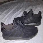 Adidas Swift 1.0 Shoes Black Gum Mesh Low Top Lace Up Athletic. Fixed Price $40.00.