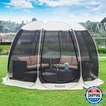 Alvantor Screen House Room Camping Tent Outdoor Canopy Pop Up Sun Shade Hexagon. Fixed Price $247.74.