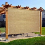 Shatex Garden Shade Fabric Adjustable Vertical Side Wall Panel For Patio/pergola. Fixed Price $38.99.