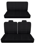 Fits 1969 1979 Chevy Nova 2DOOR Front 50-50 Top And Rear Bench Seat Covers. Fixed Price $149.99.