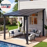 8 X10 Gazebo, Wall Mounted Gazebos Pergola On Clearance, Outdoor Patio, Large. Fixed Price $391.57.