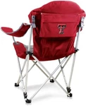 Picnic Time Ncaa Reclining Camp Chair One Size, Dark Red. Fixed Price $224.82.
