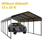 Metal Carport Heavy Duty Shelter Gazebo Garage 20X30' 20X20' 12X25' 12X20'. Fixed Price $1986.44.