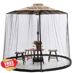 Tiimmgaal 9/10FT Patio Umbrella Mosquito Net Screen Tent. Fixed Price $44.99.