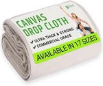 Purpose Canvas Drop Cloths - For Painting, Floor Cover, Heavy Duty. Fixed Price $22.93.