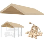 Vanteriam 10'X20' Upgraded Carport Replacement Top Canopy Cover For Beige. Fixed Price $131.56.