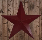 4 Foot Rustic Dimensional Good Luck & Fortune Metal Barn Star Garden Sculpture. Fixed Price $79.99.