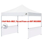 Eurmax Sunwall For 10X10 Pop Up Tent Canopy Half Walls 2 Pack Sidewall Only. Fixed Price $32.86.