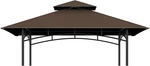 Grill Gazebo Replacement Top 5X8 Double Layer For Bbq Brown. Fixed Price $35.99.