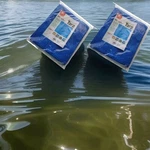 Two Hft Tarp 5.5FT X 7.5FT Light Duty Wheather Resistant. Fixed Price $21.12.