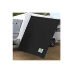 Coast Caravan Black Privacy Screen End Wall / Side Sun Shade Roll Out Awning. Fixed Price $91.30.