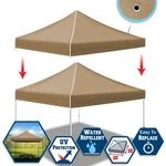 Pop Up Instant Canopy 10'X10' Replacement Top Gazebo. Fixed Price $55.98.