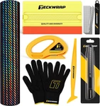 Teckwrap Carbon Fiber Vinyl Film Air 1FT X 10FT (0.3 3.1M), Black. Fixed Price $23.20.
