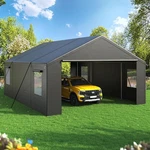 X 20FT Canopy Heavy Duty With Windows , Side-opening Door. Fixed Price $399.49.