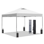 10X10 Pop Up Canopy Tent, Outdoor Gazebo 4 Sandbags, Easy With.... Fixed Price $105.80.