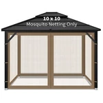 Gazebo Replacement Mosquito Netting Outdoor Universal Canopy... Fast Ship. Fixed Price $63.99.