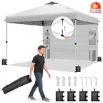 Ktaxon 10X10 Ez Pop Up Canopy Tent,outdoor Sun Shade Shelter,outdoor Gazebo,one. Fixed Price $179.64.