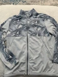 Tommy Bahama Island Zone Jungle Shade Zip Up Lightweight Gray Jacket Medium E75. Fixed Price $45.00.