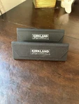 Lot 2 Kirkland Costco Black Eyewear Glasses Folding Flat Pocket Case Cover. Fixed Price $12.00.