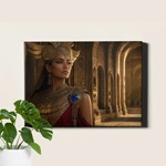 Priestess Desert Palace Portrait Wall Art Cinematic Fantasy Royalty. Fixed Price $11.76.