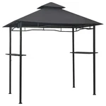 Gazebo Bbq Canopy Tent Patio Pavilion With 2-TIER Roof Anthracite Steel Vidaxl. Fixed Price $189.99.