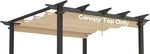 Beige Replacement Canopy For Hampton Bay Pergola Model #GFM00467F. Fixed Price $149.99.