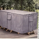 Kylin Lucky Better Patio Table Cover Water Uv Snow Wind 78 X 62 30"H Taupe. Fixed Price $34.99.