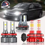 6X For Dodge Grand Caravan 2011-2019 White Led Headlight Kit Bulbs High Low Fog. Fixed Price $39.99.