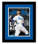 Sports Illustrated Magazine Frame With Los Angeles Dodgers Colors Double Mat. Fixed Price $40.66.