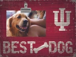 Indiana Hoosiers Best Dog Clip Picture Frame W/team Logo. Fixed Price $22.95.