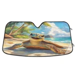 Car Windshield Sunshade, Cute Sea Turtle Foldable Auto Window Block.... Fixed Price $34.68.
