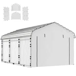 12X20 Carport Replacement Sidewall Panel For Outsunny Pe Fabric Waterproof White. Fixed Price $170.28.