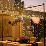 Yescom 120V Party Tent Light With 4840LED Star Top For 20' Pole Gala Event Decor. Fixed Price $349.90.